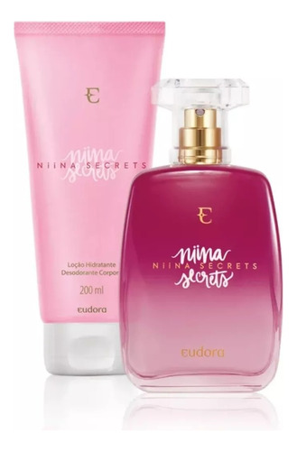 Perfume Feminino Colônia Niina Secrets Eudora + Loção Hidrat