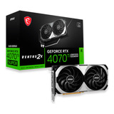 Placa De Vídeo Rtx 4070ti 16gb Super 256 Bits Ventus 2x Oc 