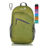 Mochilas Impermiable Para Viajes Y Senderismp-33lts /verde