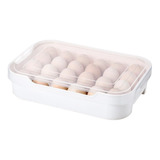  Canasta Porta Huevos Organizador X24 Con Tapa Cocina Nevera
