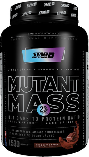 Combo Definicion+mutantmass+resveratrol+carni Star Nutrition