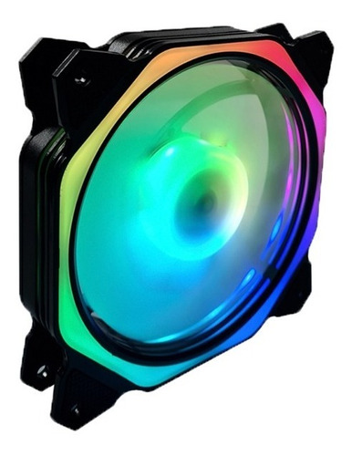 Ventilador Gamer 12cm Rgb Nicols 165 Colores