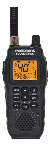 Presidente Randy Fcc Handheld O Mobile Cb Radio Con Canal Me