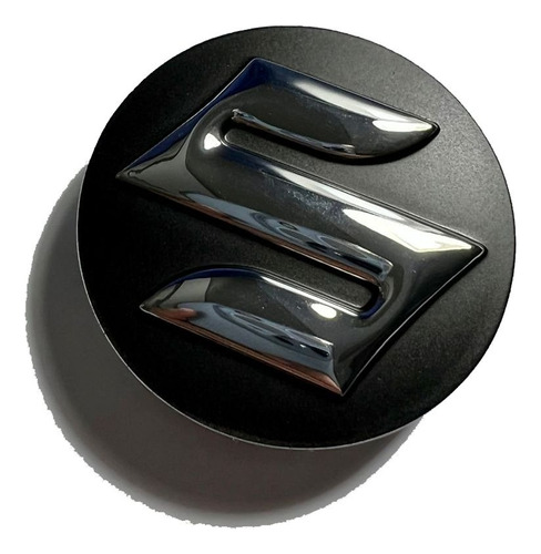 Tapa Emblema Compatible Con Aro Suzuki 54mm (juego 4 Unids) Foto 4