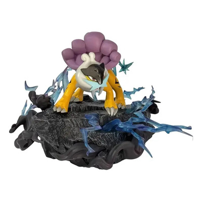 Figura De Pokémon Raikou Figures, Modelo De Muñeca Con Tres | Envío gratis