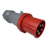 Enchufe Industrial Macho Volante 3p+n+t 63a 415v Ip44