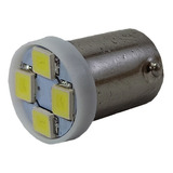 Lâmpada Led T4w 1 Polo 12v Base Ba9s Branca