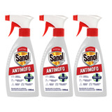 Kit Antimofo 3un Sanol Desodorizador De Ambientes