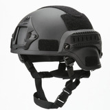 Casco Táctico Militar Para Seguridad, Paintball-negro