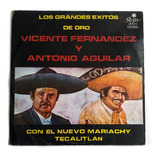 Lp Éxitos De Oro - Vicente Fernández Y Antonio Aguilar 