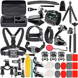 Kit De Accesorios Para Cámaras Deportivas Gopro, Apeman, Etc