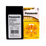 60 Pilhas Baterias Aparelho Auditivo Pr10/ Pr230 - Panasonic