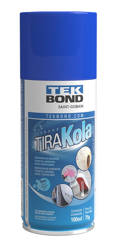 Removedor De Adhesivos Tira Kola 100ml / 75grs Tekbond