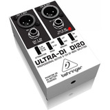 Direct Box Behringer Di20 Ativo 2 Canais Ultra-di Di 20