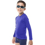 Camisa Infantil Unissex Proteção Solar Uv Fps50+ Slim Kids