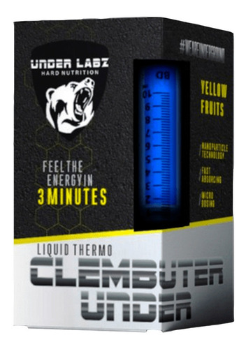 Termogênico Clembuter Under Liquid 250ml - Under Labz