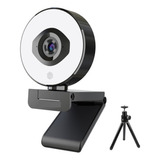 Webcam Fhd 1080p 60fps Webcam Autofocus 75 ° Stream Cam Con