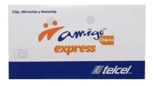 Tarjeta Sim Chip Telcel 2g 3g 4g  Lada 312 Colima