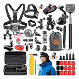 Kit Aventura P Gopro Hero 9 10 11 Completo Mosquetão Bastão