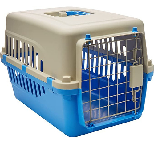 Transportadora Para Perro Y Gato Cachorrito  Azul Cielo