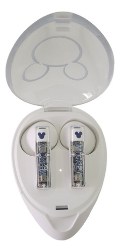 Audífonos In-ear Inalámbricosbluetooth Tws C23 Blanco Mickey