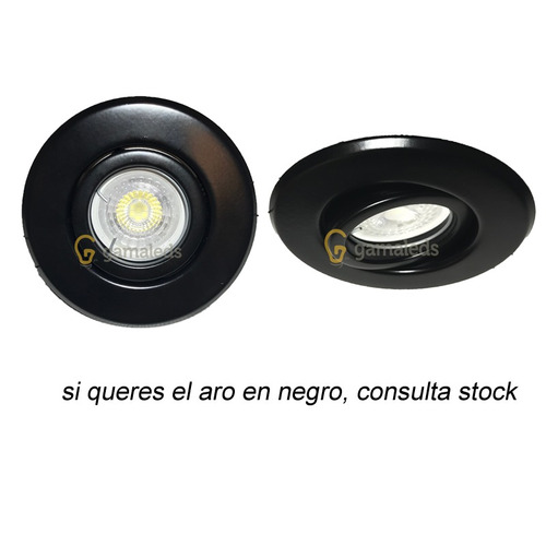 Pack 20 Spot Led 7w Dicroica De Embutir Completo