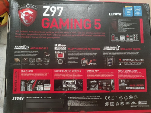 Z97 Gaming 5 $3500 Descripción