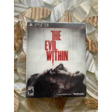 The Evil Within Playstation 3 Ps3 Portada Especial Lenticula
