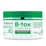 Botox Orgânico Btox Capilar Fattore 250g Sem Formol