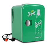 Mini Nevera Coca-cola Sprite 4l Dual Con Enchufes 12v/110v, 