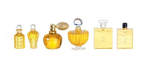 Casas Para Muñecas Y Muñecos, 6 Perfumes En Miniatura