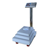 Balanza Bascula 300kg Electronica Pedestal Acero Inoxidable