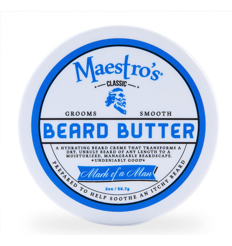 Maestros Classic Manteca Para Barba | Crema Hidratante Para