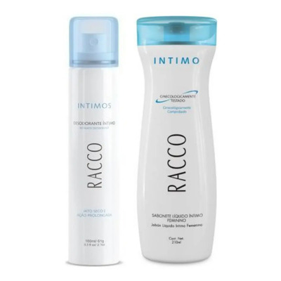 Kit Sabonete Líquido Íntimo + Desodorante Jato Seco Racco | MercadoLivre