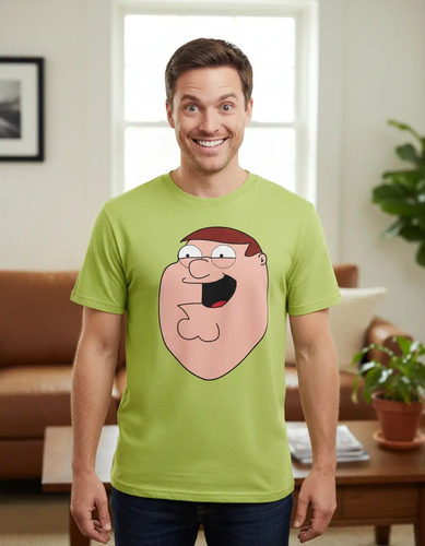 Playera Sublimada Talla Extra Peter Griffin