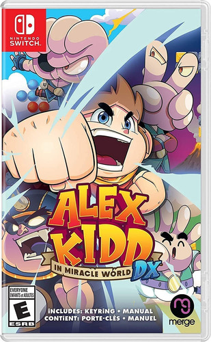 Alex Kidd In Miracle World Dx Switch Midia Fisica