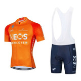 Uniforme Ciclismo Ineos 2022 Jersey Short Bib Bici Ruta Mtb