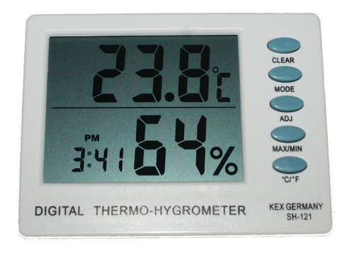 Termohigrómetro Kex Digital Con Certificado De Calibracion