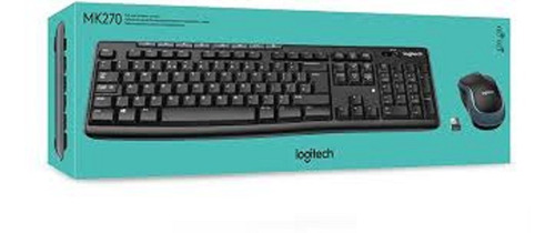 Teclado Y Mouse Inalambrico Logitech Mk270 Wireless -  Haedo