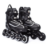 Patines En Linea Hook Fitness Negro 126c