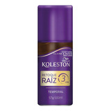 Kit Tinte Wella Professionals  Koleston Retoque De Raíz 3 Seg Tono Castaño Claro A Rubio Oscuro Para Cabello