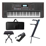 Teclado Musical Roland Ex50 E-x50 Arranjador 61 Teclas + Kit