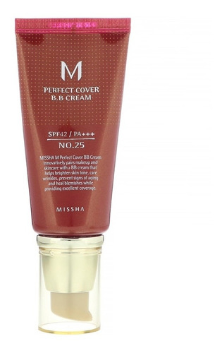 Missha M Perfect Cover Bb Cream Tono 25 (50 Ml) 