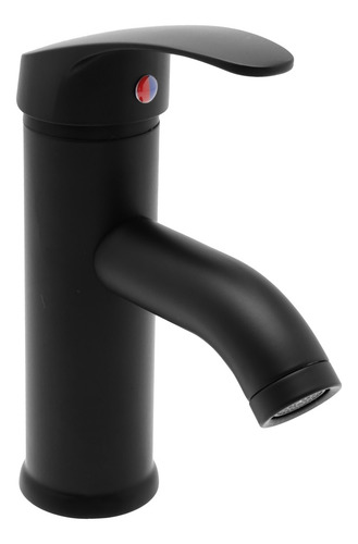 Llave Mezcladora Monomando Negro Corto Lavabo 4434.2 Dica 