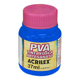 Tinta Artesanato Acrilex Pva Fosca 100 Ml Cor Amarelo Bebê