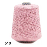 Barbante Euroroma Colorido N.4 600g 915mts Cor 0510- Rosa Bebê