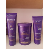 Trivitt Kit Matizante Sh 280ml + Cond 250ml + Hidratção 1kg