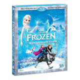 Frozen Una Aventura Congelada Pelicula Blu-ray 3d + Blu-ray 