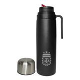 Termo Acero Inox 1l  Personalizado Grabado Laser Escudos Arg