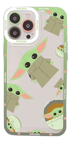 Bonita Funda De Teléfono Baby Yoda Para iPhone 11, 12, 13, 1